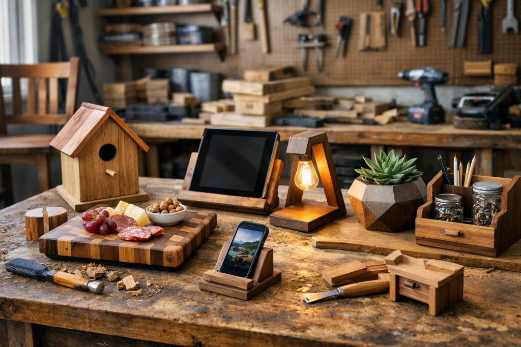 10 Creative Woodworking Projects You Can Start This Weekend